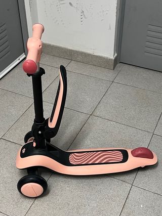 Patinete infantil 3 ruedas rosa