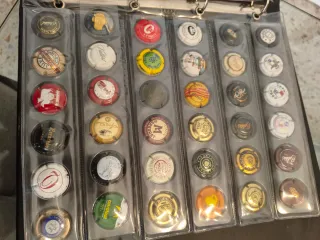 Álbum completo chapas de cava + 144 chapas