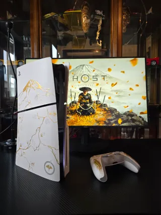 Playstation 5 Slim Disco Ghost of Yotei