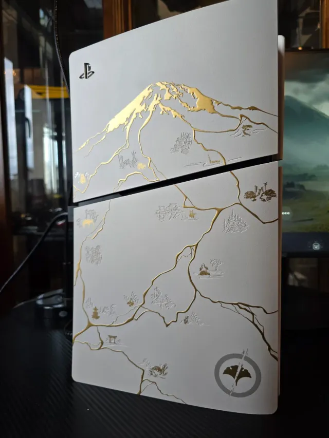 Playstation 5 Slim Disco Ghost of Yotei