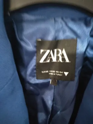 Blazer azul Zara