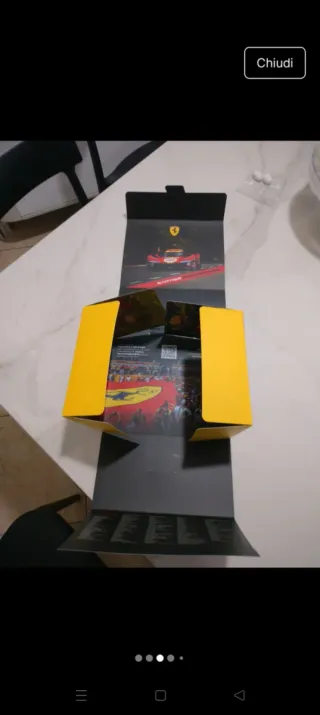 Scatola Scuderia Ferrari Club Welcome Kit 2025