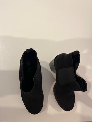 Botines negros tacón plataforma