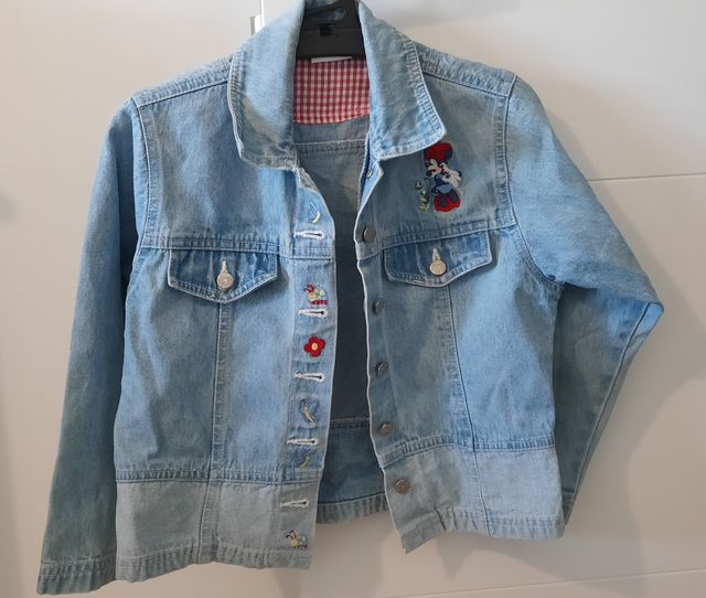 Cazadora vaquera Disney bordada T8