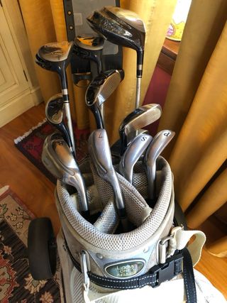 Bolsa de palos de golf mujer iniciación