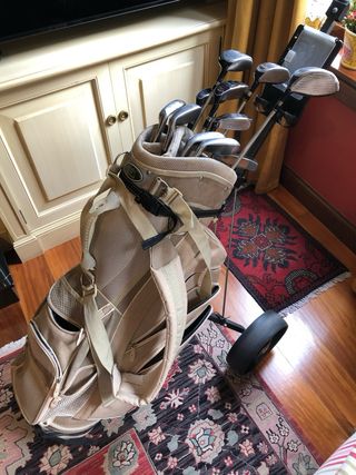 Bolsa de palos de golf mujer iniciación