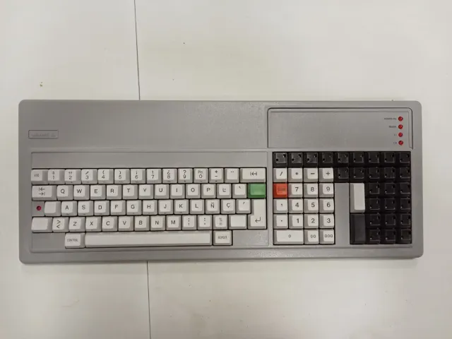 Teclado Olivetti L1 Gris/Blanco