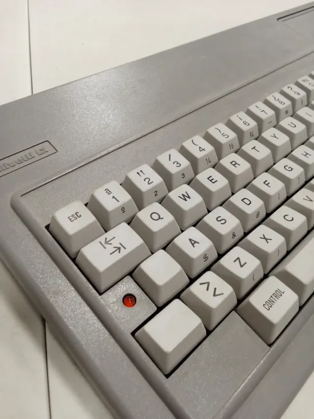 Teclado Olivetti L1 Gris/Blanco