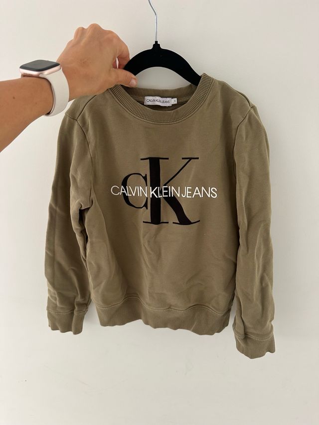 Sudadera Calvin Klein Jeans Talla 116