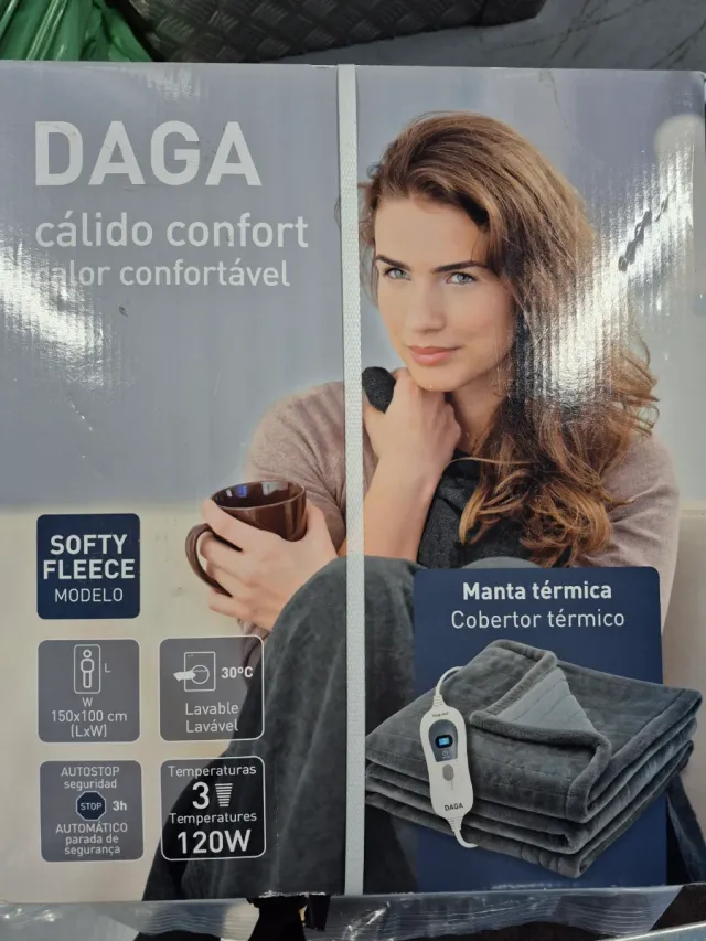 Manta Eléctrica Daga Soft Fleece 120W
