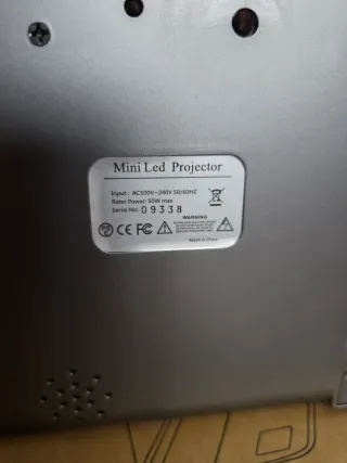 Proyector LED CiBest Gris y Negro