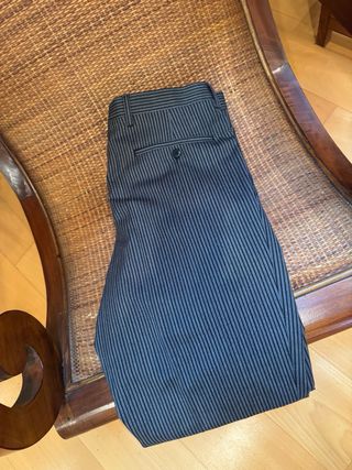 Pantalón de vestir rayas hombre flamenco o novio