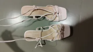 Sandalias HELENA Beige/Rosa