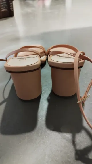 Sandalias HELENA Beige/Rosa