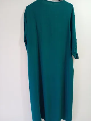 Vestido largo estampado tigre talla única