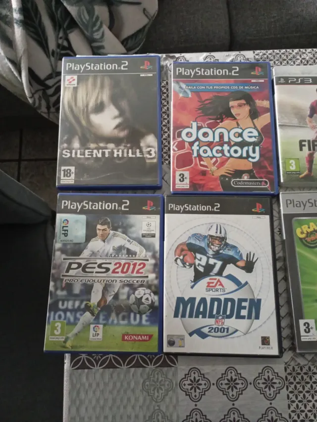 Lote Juegos PS2 y PS3