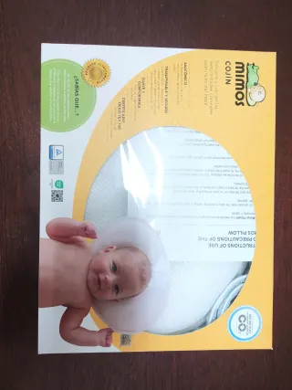 Cojín Mimos Talla M Plagiocefalia Bebé. Con funda