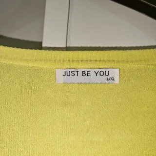 Rebeca amarilla JUST BE YOU Talla L-XL