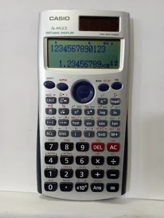 Calculadora Casio fx-991ES Natural Display