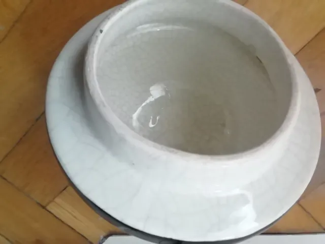 Jarrón antiguo floral