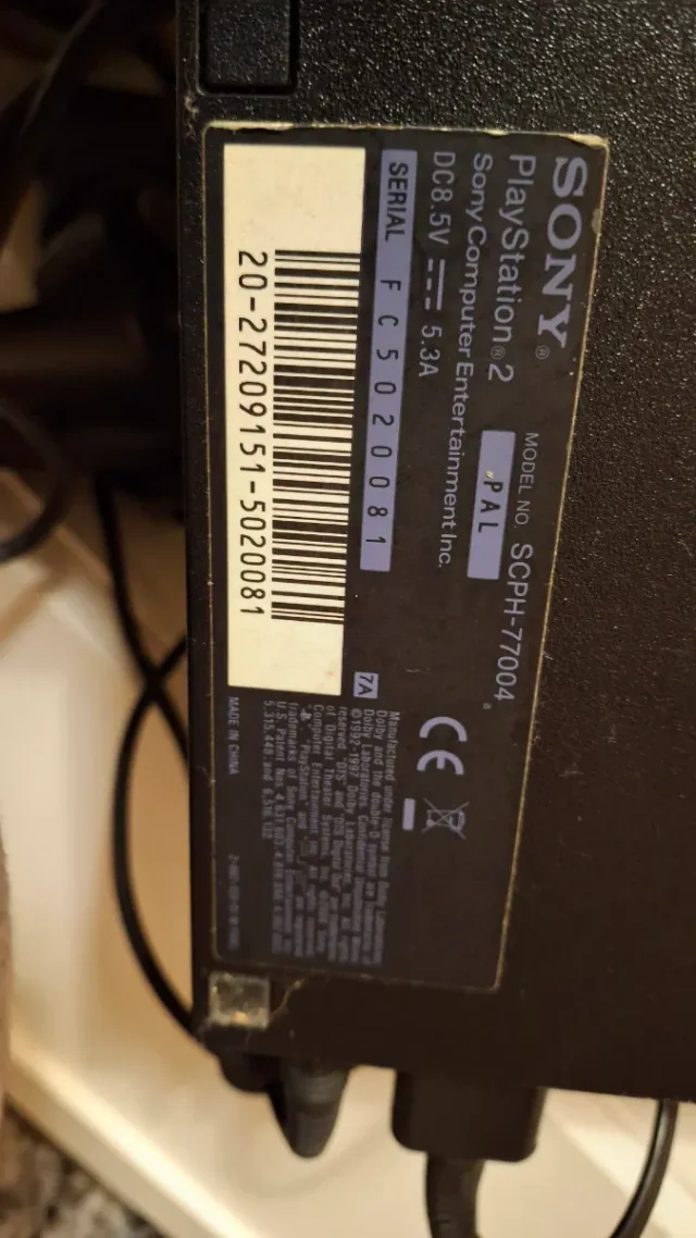 PlayStation 2 Slim Negra