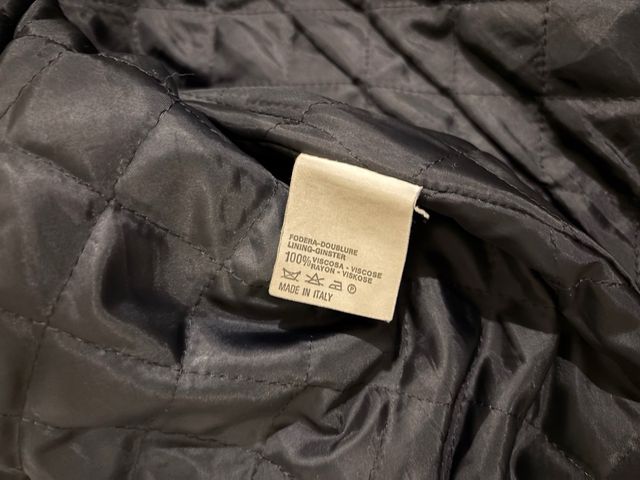 Giubbotto in pelle donna nero