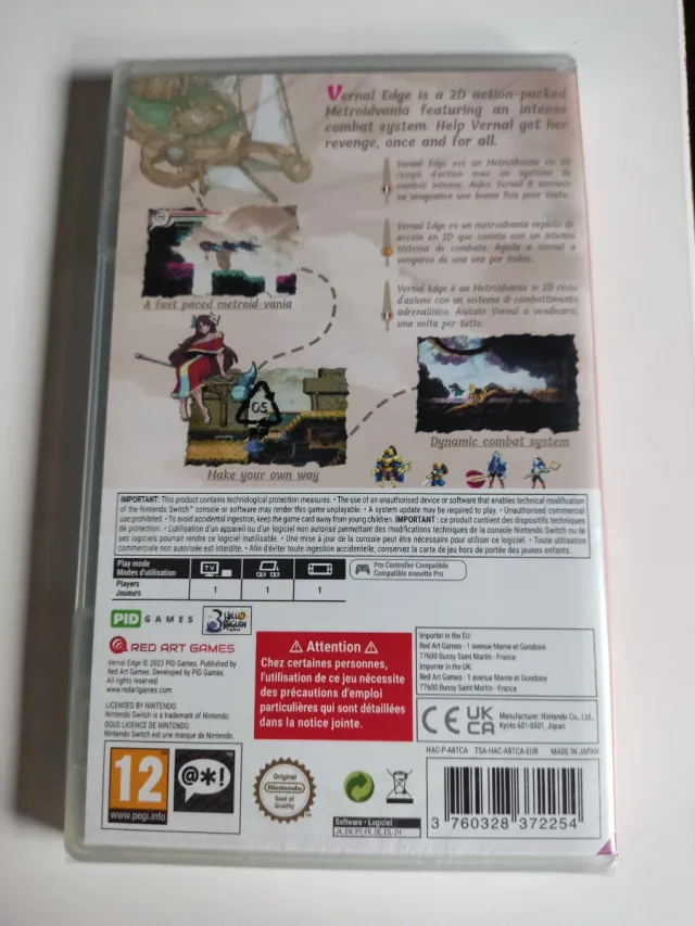 🇪🇦 Vernal Edge Nintendo Switch nuovo