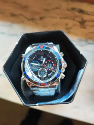 Orologio Martyn Line Multicolore Argento