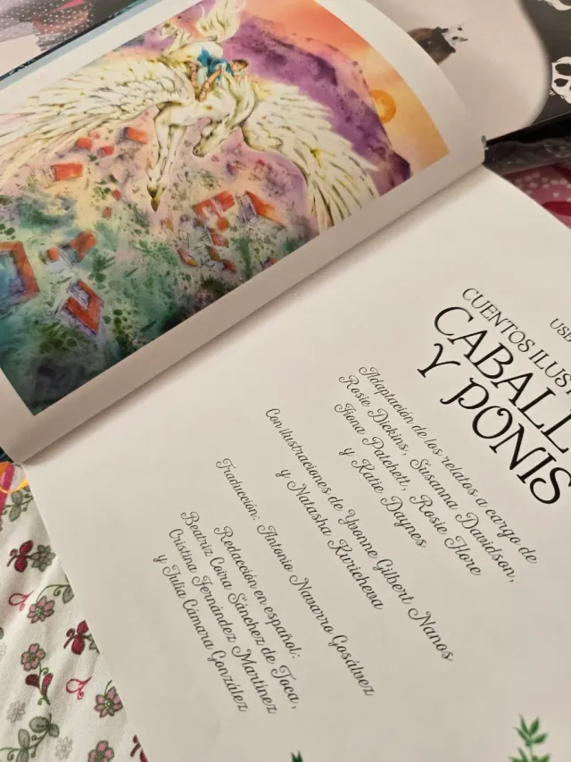 Cuentos ilustrados de caballos y ponis