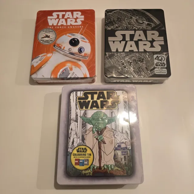 Latas coleccionables Star Wars. Sin abrir