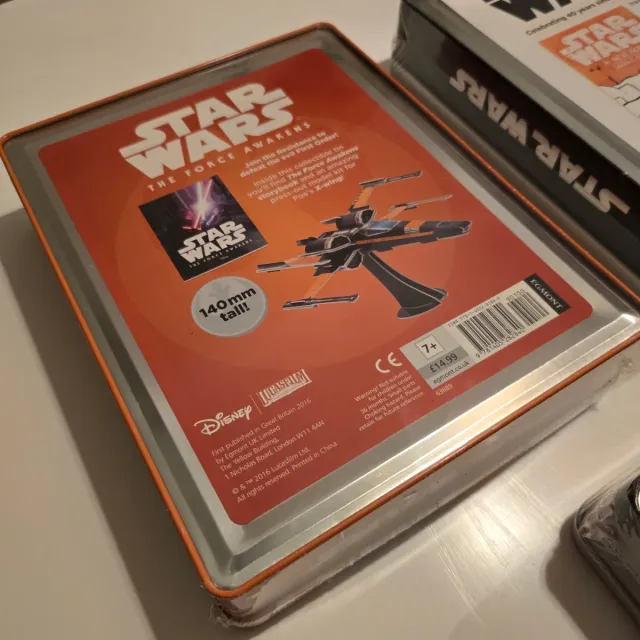 Latas coleccionables Star Wars. Sin abrir