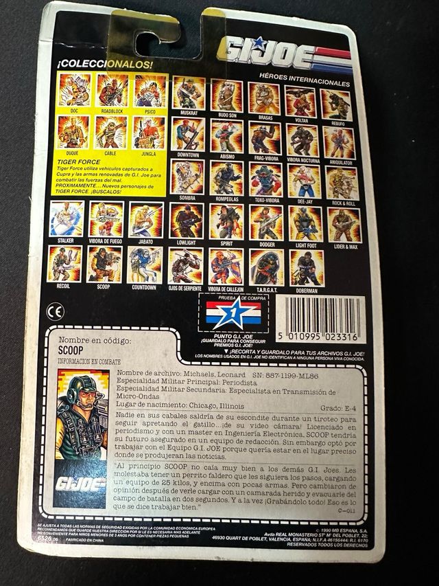 G.I. Joe Scoop Héroes Internacionales