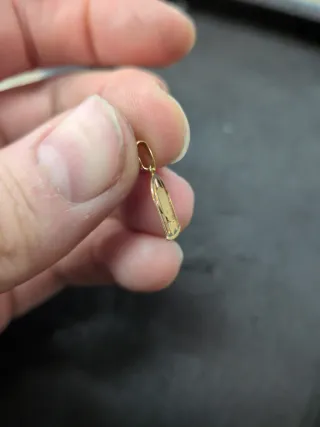 Colgante Piolín en Jaula Oro 18k