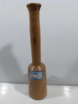Mazo madera talla
