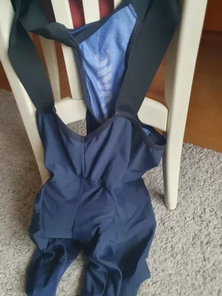 Conjunto Ciclismo Maillot y Culotte Azul Marino