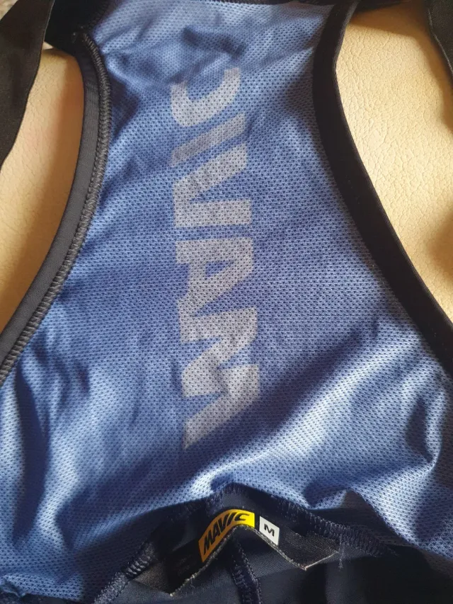 Conjunto Ciclismo Maillot y Culotte Azul Marino