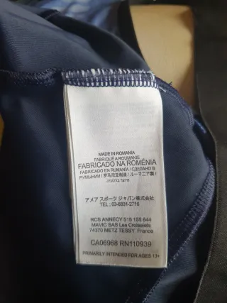 Conjunto Ciclismo Maillot y Culotte Azul Marino