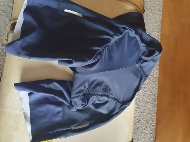 Conjunto Ciclismo Maillot y Culotte Azul Marino