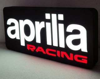 Lámpara LED Logo Aprilia Racing 20% DESCUENTO