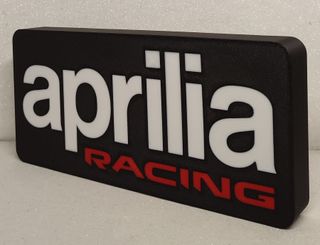 Lámpara LED Logo Aprilia Racing 20% DESCUENTO