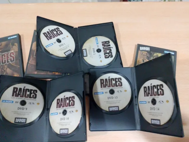 Colección Completa Serie Raíces DVD