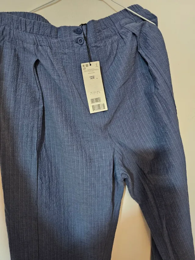 Pantalón Adolfo Domínguez T. XL Azul
