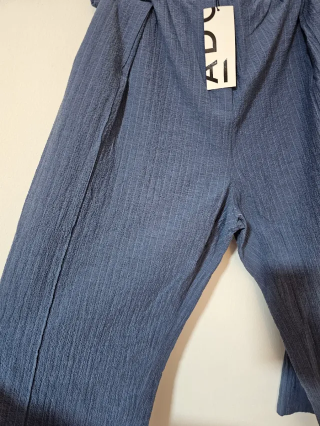 Pantalón Adolfo Domínguez T. XL Azul