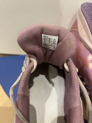 Tenis Asics Padel Mujer Rosa/Morado