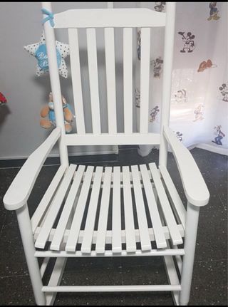 Mecedora Lactancia Blanca