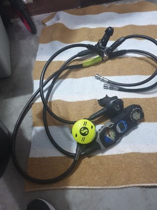 Equipo de buceo: Reguladores y Ordenador