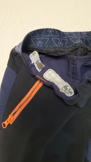 Lote pantalón Montaña Niño Quechua mallas termicas