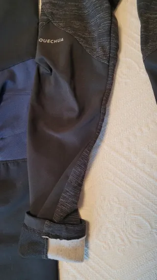 Lote pantalón Montaña Niño Quechua mallas termicas