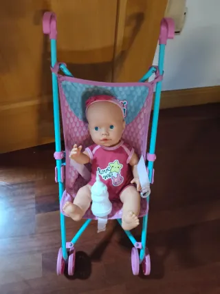 Silla de paseo bebe llorones con muñeca