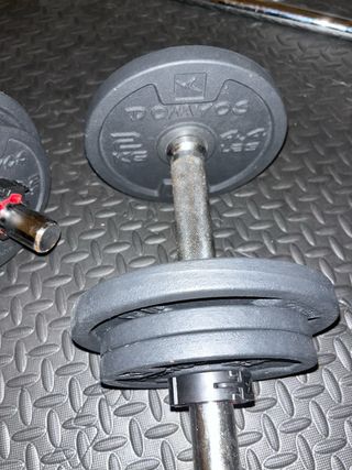 Manubri regolabili con dischi